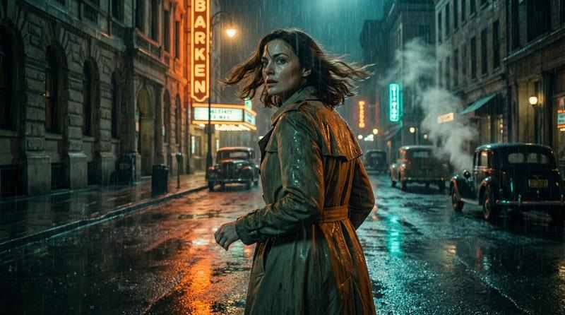 每日大赛视频 - 都市夜雨短片